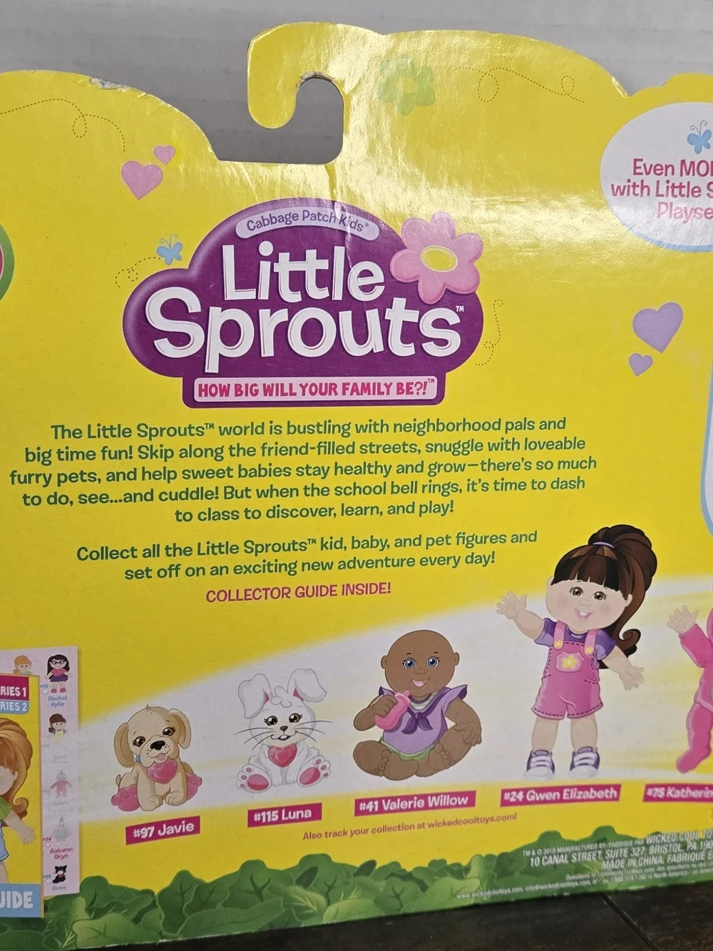 Cabbage Patch Kids Little Sprouts 8 Pack Friends Set Series 2 New Sealed Flawed
